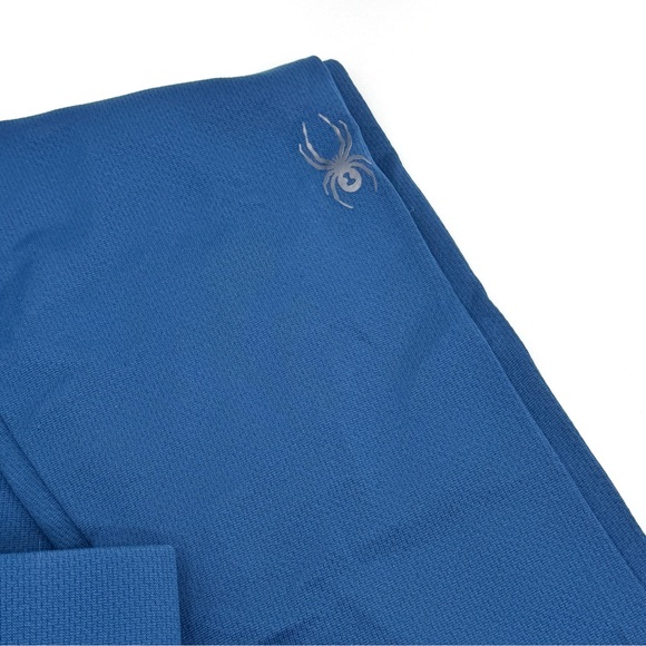 Spyder Women's Base Layer Leggings Blue Abyss Size Large - Picture 2 of 7